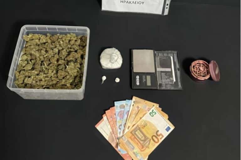 Ηράκλειο: Συνελήφθη 41χρονος για ναρκωτικά – Τι βρέθηκε στο σπίτι του