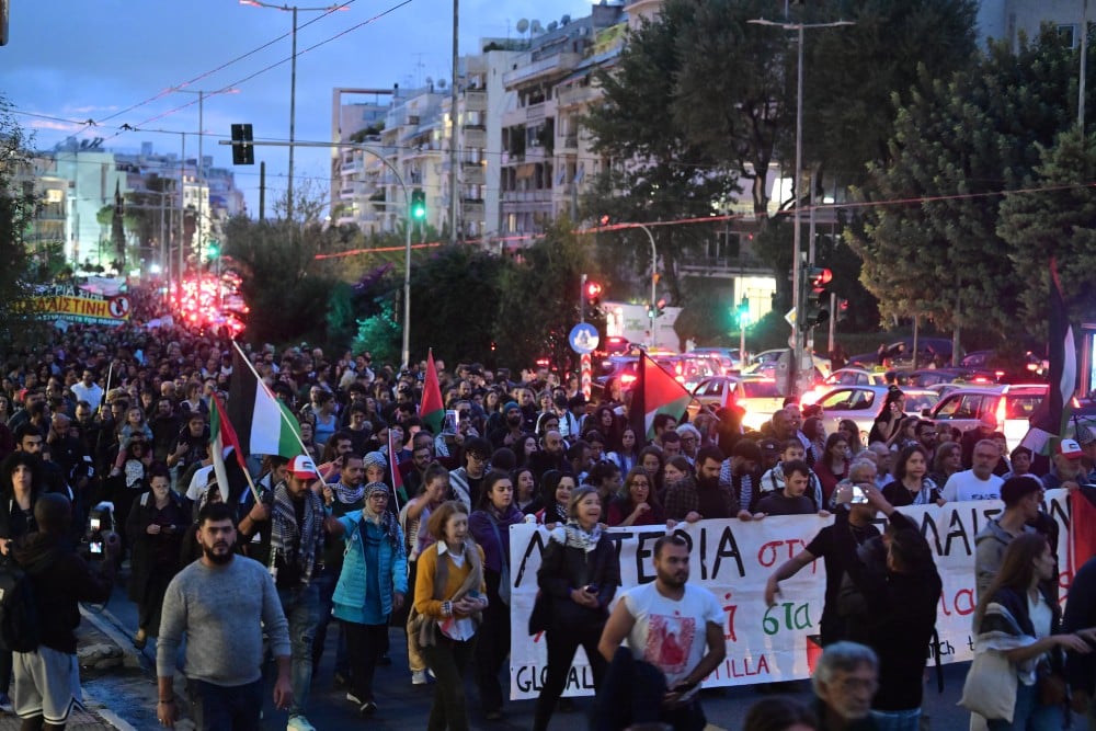 poreia palaistini athina 2 10 2025 2