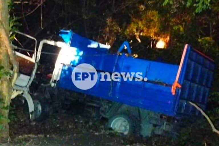 Τροχαίο στην Καστοριά: Φορτηγό συγκρούστηκε με αγελάδα και κατέληξε εκτός δρόμου – Απεγκλωβίστηκε τραυματισμένος ο 55χρονος οδηγός