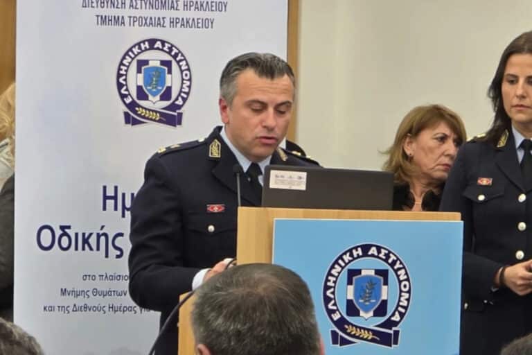 Ο Διοικητής της Τροχαίας Ηρακλείου έγραψε τραγούδι για τα θύματα των τροχαίων δυστυχημάτων με τίτλο «Άγγελος στη Γη»