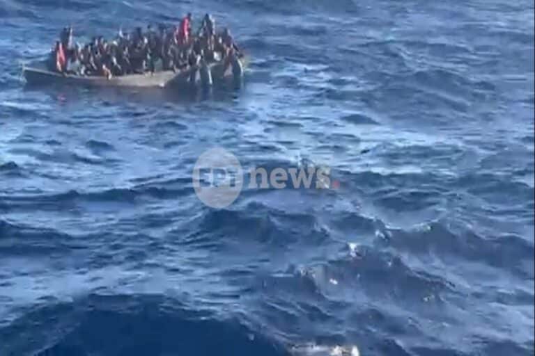 Βίντεο-ντοκουμέντο λίγο πριν ανατραπεί η λέμβος με τους μετανάστες ανοιχτά της Γαύδου – Τρεις νεκροί