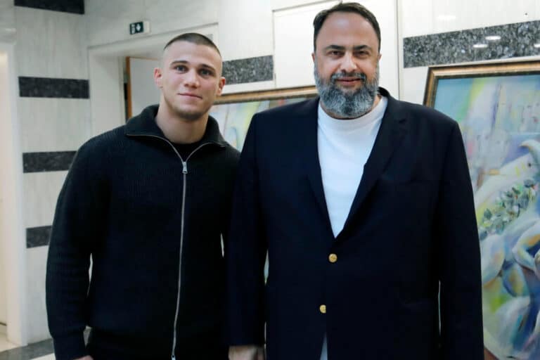 Ο Βαγγέλης Μαρινάκης στηρίζει τον παγκόσμιο πρωταθλητή πάλης Γιώργο Κουγιουμτσίδη στον δρόμο για τους Ολυμπιακούς Αγώνες 2028