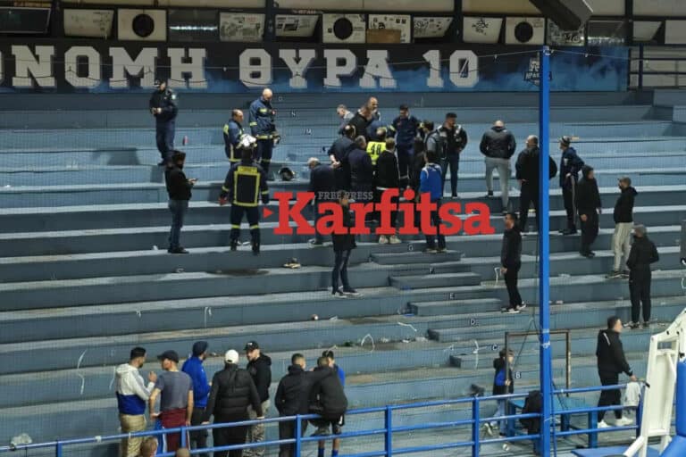 Θεσσαλονίκη: Κατέρρευσε ξύλινη κερκίδα σε αγώνα μπάσκετ του Ηρακλή – Δύο τραυματίες, σοβαρά ο ένας (εικόνες)
