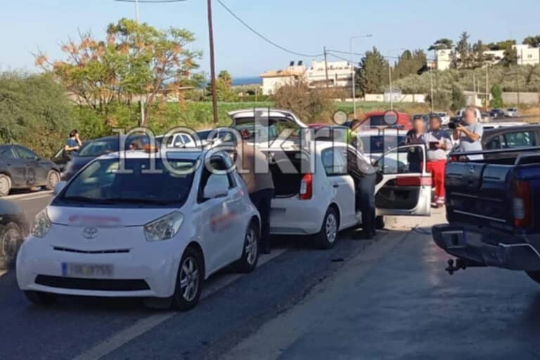 Σοβαρό τροχαίο στο Ηράκλειο: Αυτοκίνητο παρέσυρε γυναίκα και την εκτόξευσε στον αέρα – Δείτε βίντεο 