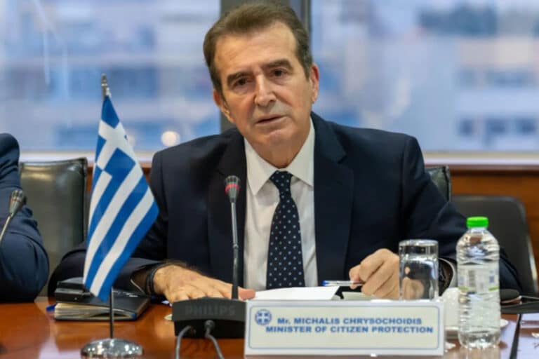 Ο Χρυσοχοΐδης συναντήθηκε με τον πρωθυπουργό του κρατιδίου της Έσσης, Μπόρις Ράιν – Τι συζήτησαν (εικόνες)