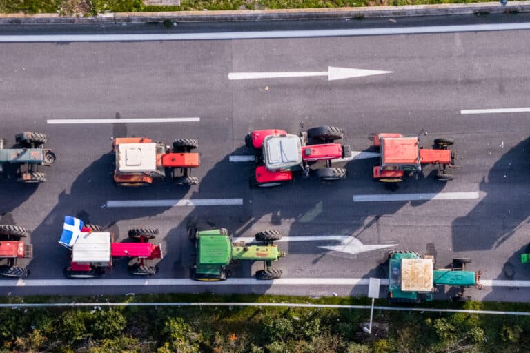 Αλεξανδρούπολη: Διακόπτουν ξανά την κυκλοφορία φορτηγών στον κόμβο Ορμενίου και στο Τελωνείο Κήπων