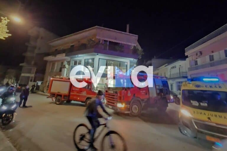 Φωτιά σε σπίτι στη Χαλκίδα – Στο νοσοκομείο ένα άτομο με εγκαύματα (βίντεο)