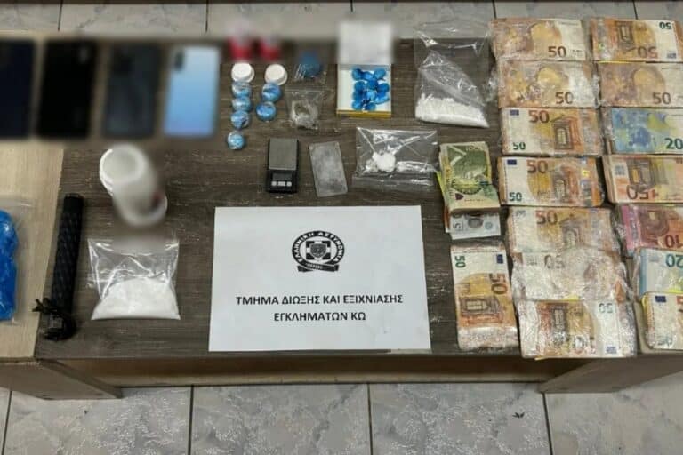 Κως: Συνελήφθη 27χρονος για διακίνηση κοκαΐνης και κάνναβης – Έπαιρνε εντολές από κρατούμενο αλλοδαπό