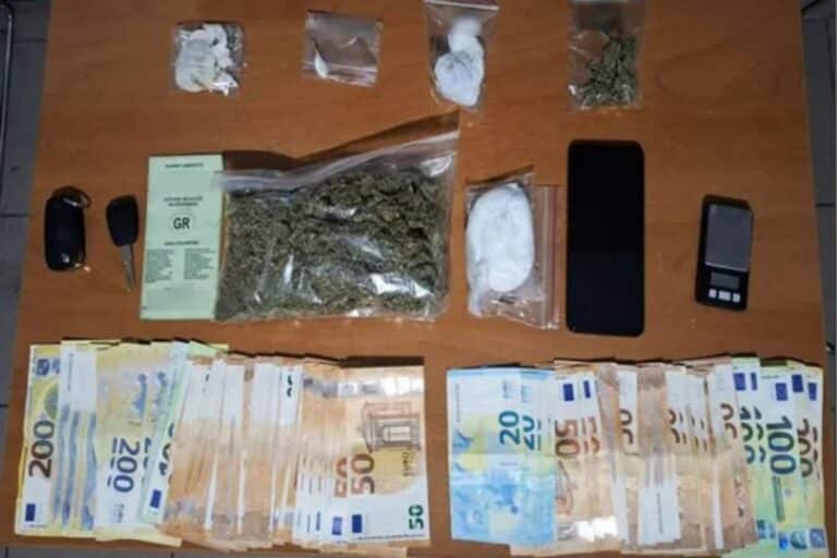 Τρίκαλα: Συνελήφθησαν δύο άτομα για ναρκωτικά – Κατασχέθηκαν κοκαΐνη και καννάβη
