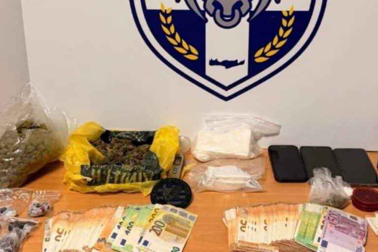 Χανιά: Συνελήφθησαν δύο άτομα για ναρκωτικά – Εντοπίστηκαν μεγάλες ποσότητες κοκαΐνης και κάνναβης