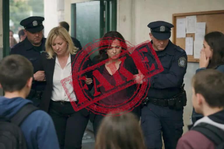 Η ΕΛ.ΑΣ. διαψεύδει δημοσιεύματα για συλλήψεις εκπαιδευτικών σε σχολείο της Νέας Ιωνίας (βίντεο)