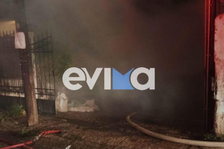 Χαλκίδα: Δύο άτομα μεταφέρθηκαν στο νοσοκομείο μετά την μεγάλη πυρκαγιά σε σπίτι