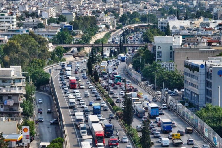 Κίνηση τώρα: Στο «κόκκινο» ο Κηφισός – Πού αλλού υπάρχει μποτιλιάρισμα (χάρτης)