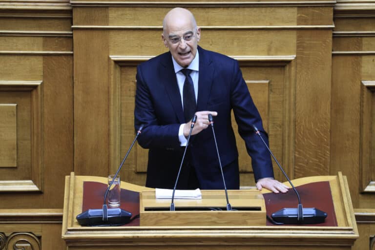 Δένδιας: «Ο εναγκαλισμός της Ελλάδας με το Διεθνές Δίκαιο είναι διαχρονικός – Με αυτά τα θέματα δεν παίζουμε»