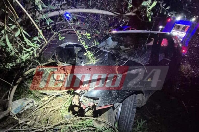 Τραγωδία στην Αχαΐα: 16χρονος σκοτώθηκε σε τροχαίο – Το όχημά του προσέκρουσε σε προστατευτικό κάγκελο και κατέληξε σε χωράφι