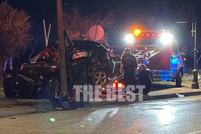 Τραγωδία στην Πάτρα: Νεκροί 19χρονος και 17χρονη στο σοκαριστικό τροχαίο – Το ΙΧ «καρφώθηκε» σε φανάρι