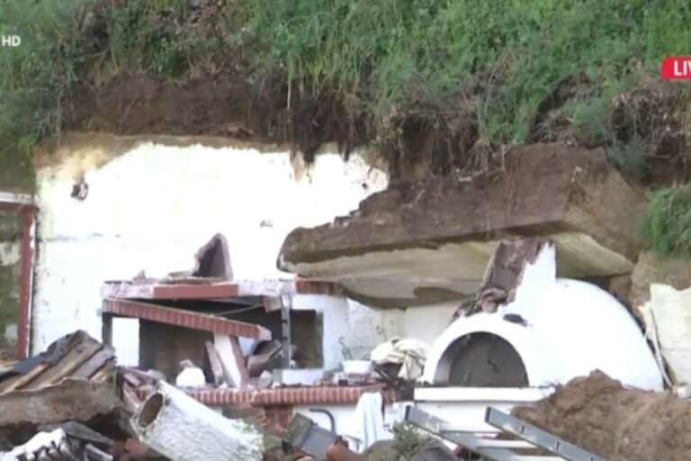 Κατολισθήσεις πλήττουν την Αρχαία Ολυμπία μετά τις έντονες βροχοπτώσεις – Κίνδυνος για κατοικίες