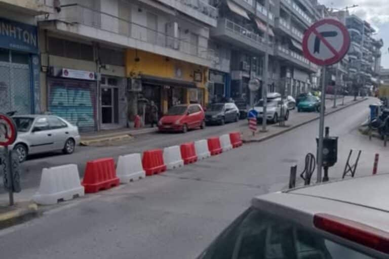 Έκλεισαν διασταύρωση – «καρμανιόλα» στο κέντρο της Θεσσαλονίκης μετά από αλλεπάλληλα τροχαία
