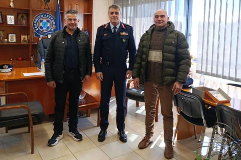 Ένωση Αστυνομικών Αχαΐας: «Συνάντηση με τον Γενικό Συντονιστή Αστυνομίας Νοτίου Ελλάδος, Αντιστράτηγο κ. Νικόλαο Σπυριδάκη»