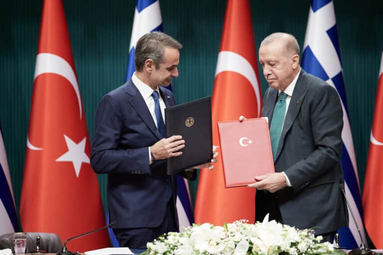 Η Κοινή Δήλωση που υπέγραψαν Μητσοτάκης και Ερντογάν μετά τη συνάντηση στην Άγκυρα