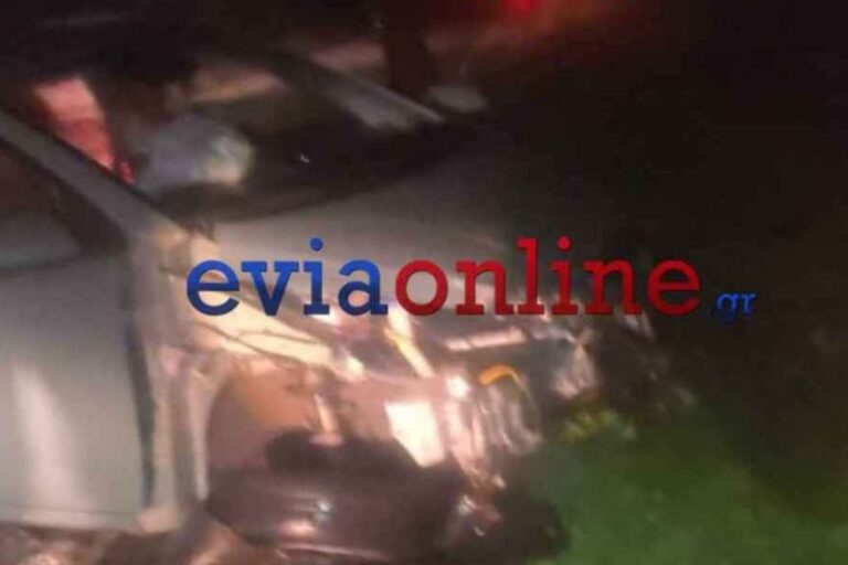 Τροχαίο στην Εύβοια: Αυτοκίνητο συγκρούστηκε με αγριογούρουνο – Τρεις τραυματίες