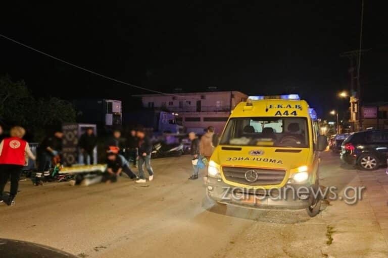 Χανιά: Μηχανή συγκρούστηκε με αυτοκίνητο στο Πασακάκι – Μία τραυματίας