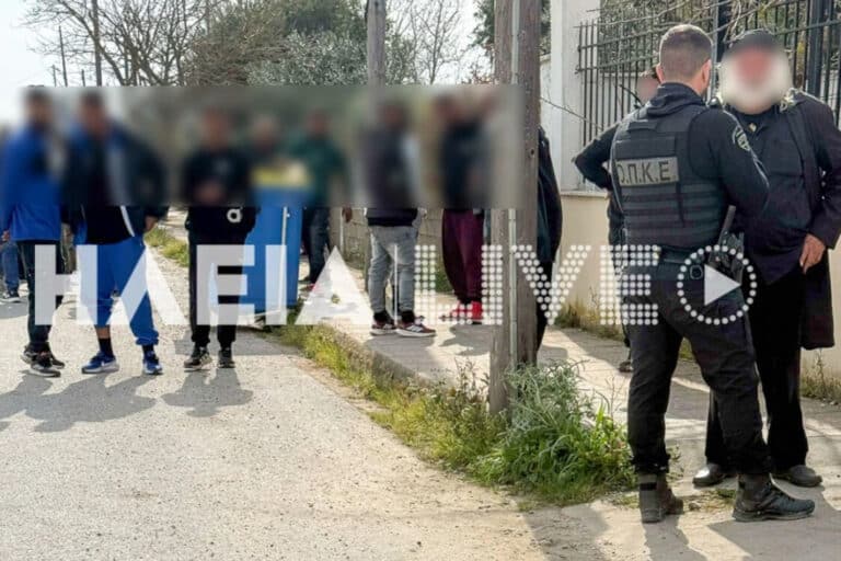 Επιχείρηση της ΕΛ.ΑΣ. σε καταυλισμούς Ρομά στη Γαστούνη – Προσήχθησαν 20 άτομα