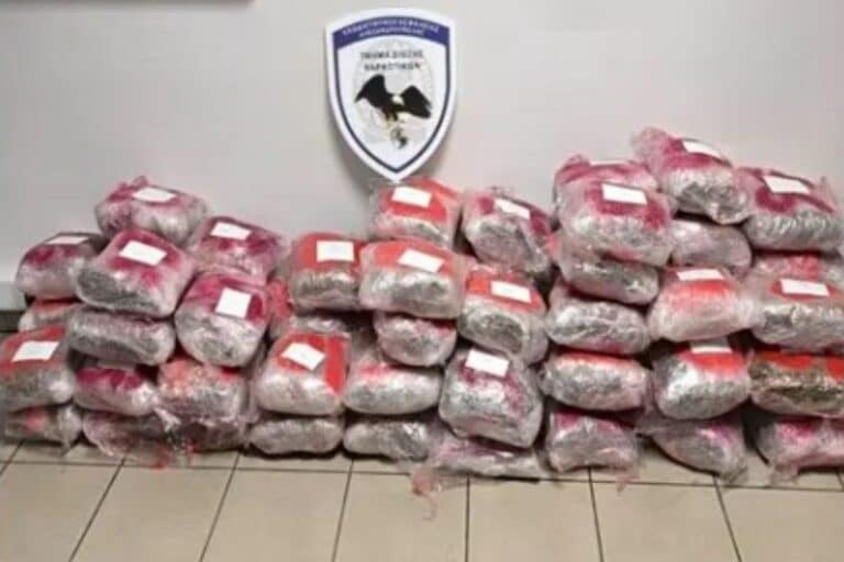 Θεσσαλονίκη: Συνελήφθη αλλοδαπός για διακίνηση ναρκωτικών – Κατασχέθηκαν πάνω από 60 κιλά ακατέργαστης κάνναβης