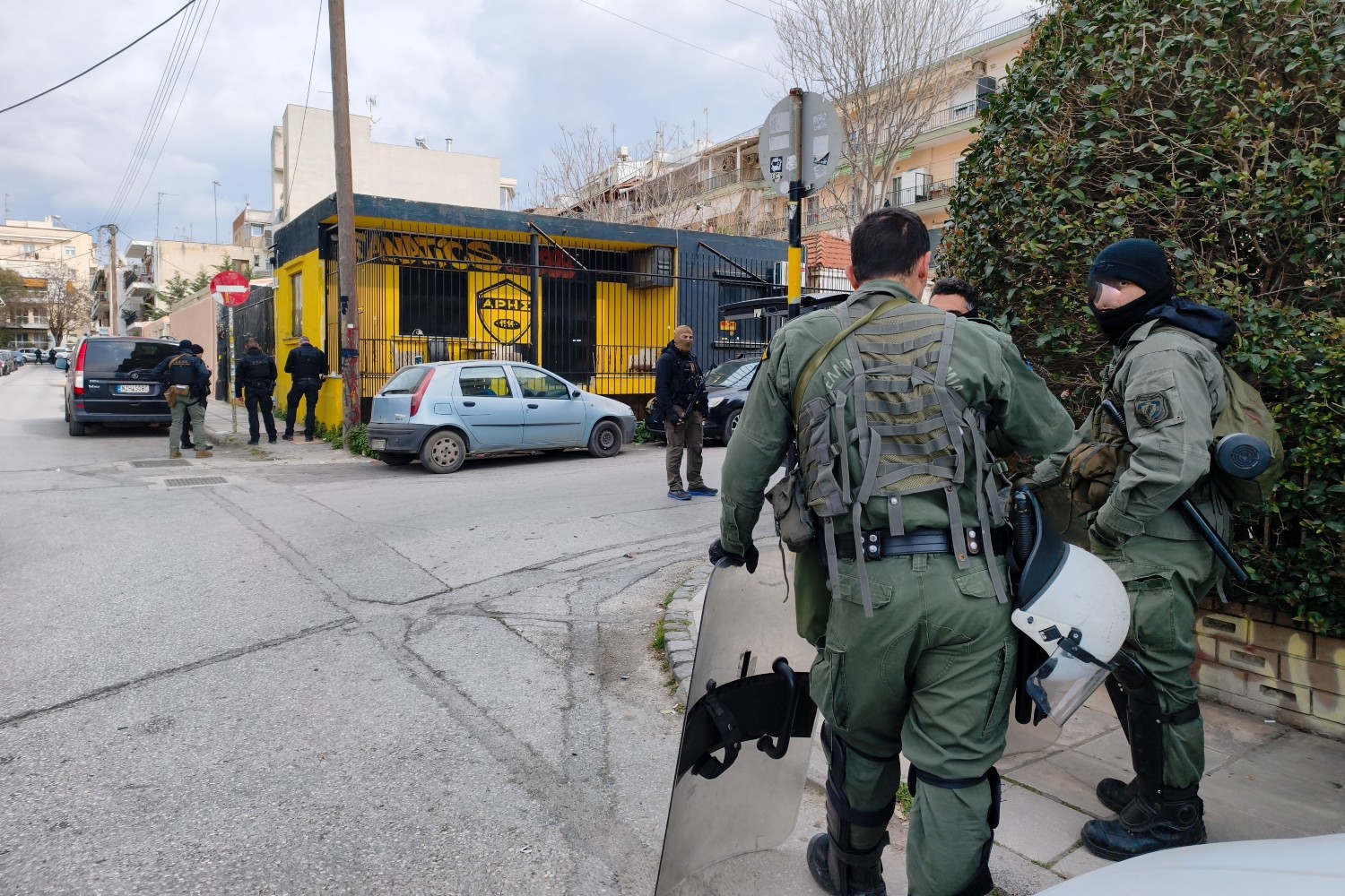 syndesmos aris thessaloniki astynomia 19 3 2026