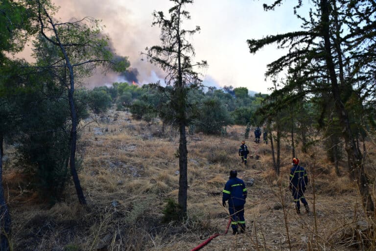 Φωτιά στο Ποικίλο Όρος: Μήνυμα του 112 για εκκένωση περιοχών του Χαϊδαρίου προς Περιστέρι, πού έχει διακοπεί η κυκλοφορία (βίντεο)