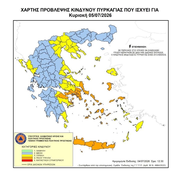 kindynos pyrkagias