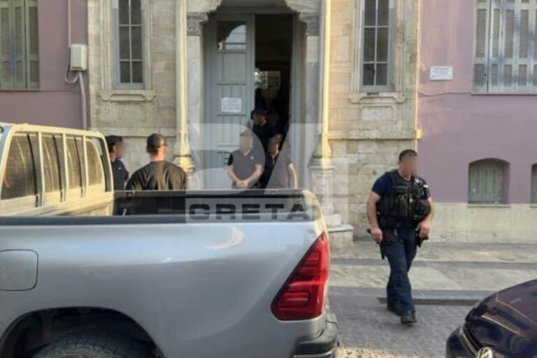 Ηράκλειο: Ποινικές διώξεις για 13 αδικήματα στους οκτώ συλληφθέντες – Από σύσταση συμμορίας μέχρι απάτη σε βάρος της Ευρωπαϊκής Ένωσης