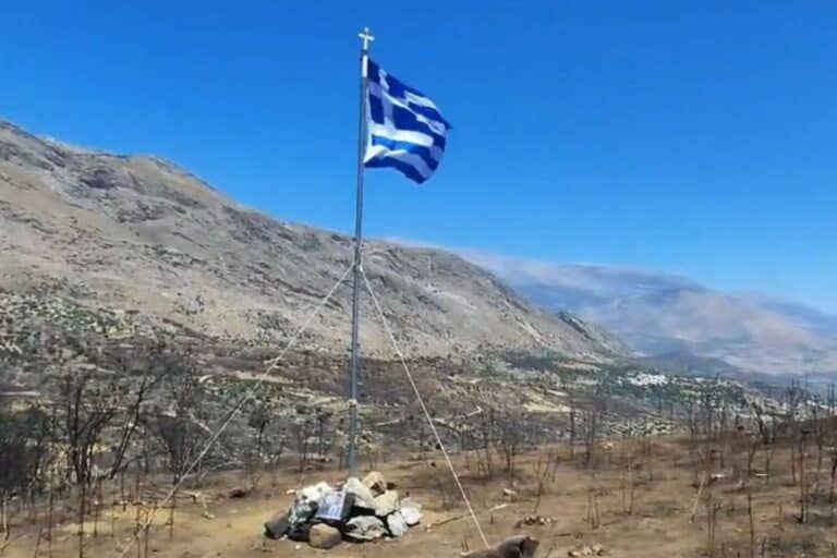 Ρέθυμνο: Το σημείο όπου οι δύο πυροσβέστες έχασαν τη ζωή τους στη μάχη με τις φλόγες (βίντεο) 