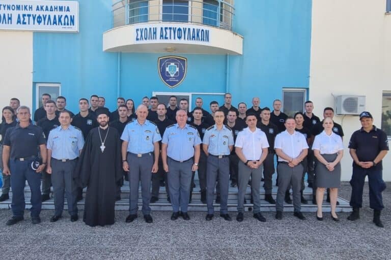 Πραγματοποιήθηκε ο αγιασμός για την έναρξη της εκπαίδευσης των Δοκίμων Δικαστικών Αστυνομικών στην Κομοτηνή