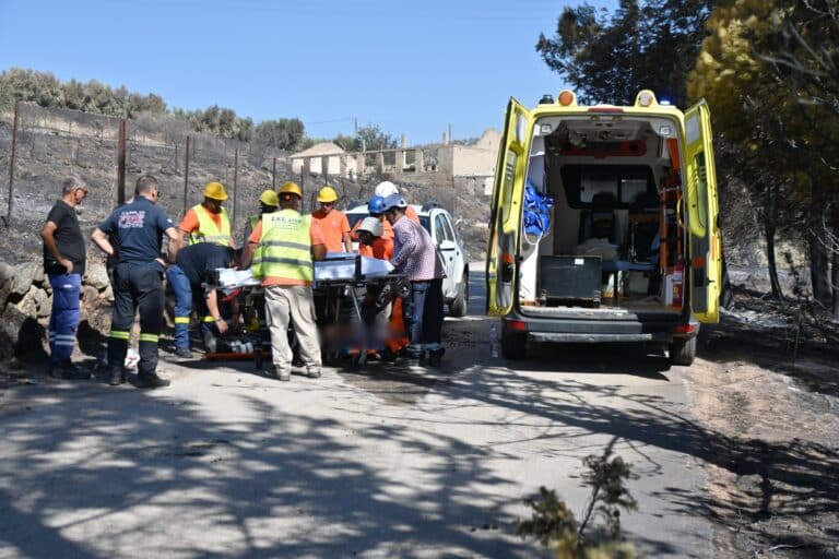 Αργολίδα: Εργαζόμενος του ΔΕΔΔΗΕ τραυματίστηκε κατά τη διάρκεια εργασιών αποκατάστασης μετά την πυρκαγιά – Καταπλακώθηκε από δέντρο