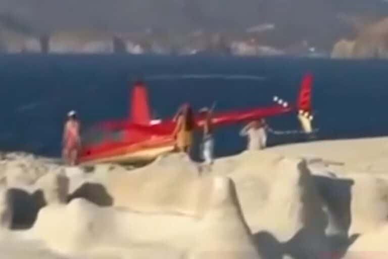 Μήλος: Δεν εμφανίστηκαν στην ΑΠΑ ο χειριστής και ο ιδιοκτήτης του ελικοπτέρου για την προσγείωση στο Σαρακήνικο – Πήραν προθεσμία για να απολογηθούν