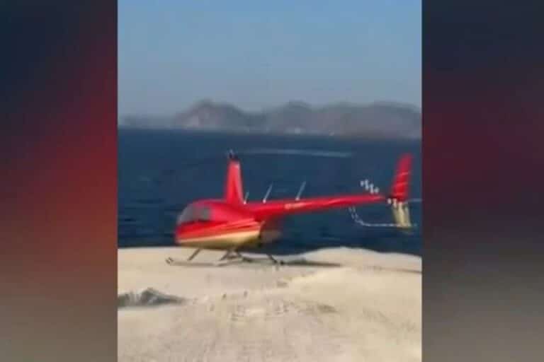 Μήλος: Στον εισαγγελέα ο πιλότος και ο ιδιοκτήτης του ελικοπτέρου που προσγειώθηκε με τουρίστες στο Σαρακήνικο 