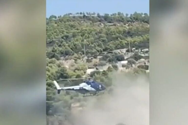 Προσγείωση ελικοπτέρου σε παραλία στις Σπέτσες: Ελεύθερος ο 39χρονος επιβάτης που συνελήφθη – Αναζητείται αλλοδαπή