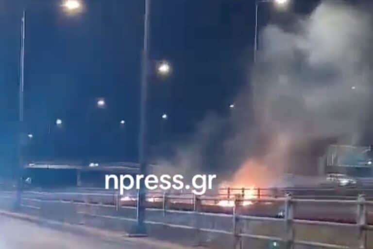 Αιγάλεω: Αποκαλυπτικό βίντεο από τη δράση του Πακιστανού που έβαζε φωτιές με αναπτήρα