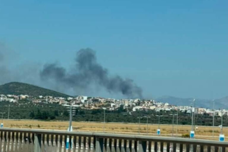 Φωτιά τώρα στο Κορωπί – Ήχησε το «112»