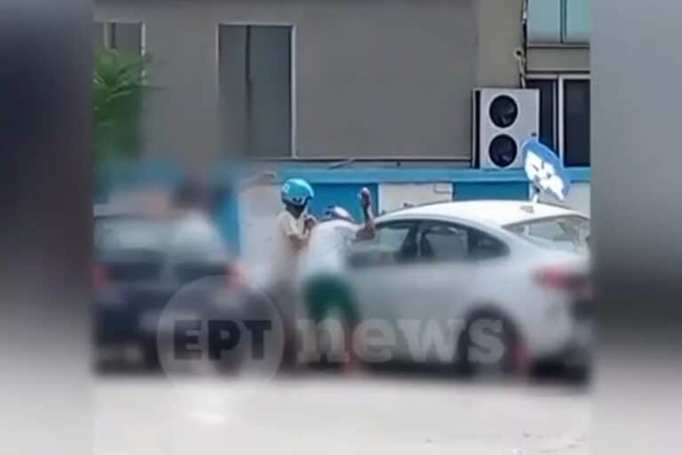 Θεσσαλονίκη: Συνελήφθη 37χρονος με κλεμμένο αυτοκίνητο για την καταδίωξη BMW – Αναβάτες μηχανής έσπασαν τα τζάμια του ΙΧ (βίντεο)