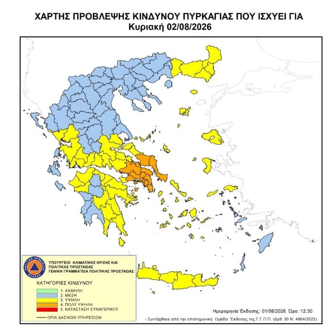 kindynos pyrkagias