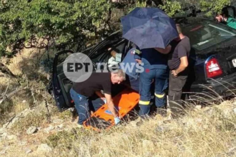 Κοζάνη: Τρεις ηλικιωμένοι σώθηκαν όταν το όχημά τους έπεσε σε γκρεμό – Η πτώση ανακόπηκε από δέντρο