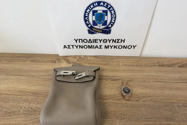 Μύκονος: Οδηγός έκλεψε τσάντα και ρολόι αξίας 60.000 ευρώ από Ουκρανό – Τα έκρυψε στα βράχια (βίντεο)
