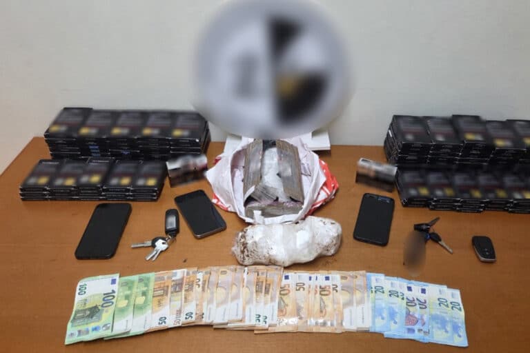Ηράκλειο: Τρεις συλλήψεις για ναρκωτικά – Κατασχέθηκαν πάνω από 1,7 κιλά κοκαΐνης (βίντεο)