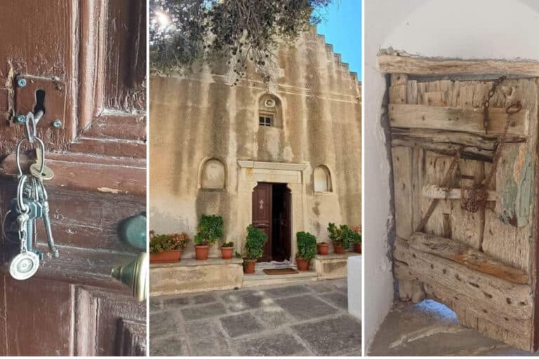 Σέριφος: Τρία άτομα διέρρηξαν τη Μονή Ταξιαρχών σε 90 δευτερόλεπτα και άρπαξαν δεκάδες πολύτιμα τάματα