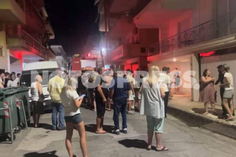 Σπάρτη: Φωτιά σε διαμέρισμα, ένοικοι εγκλωβίστηκαν από τους καπνούς – «Θα μπορούσαμε να είχαμε καεί» (βίντεο)