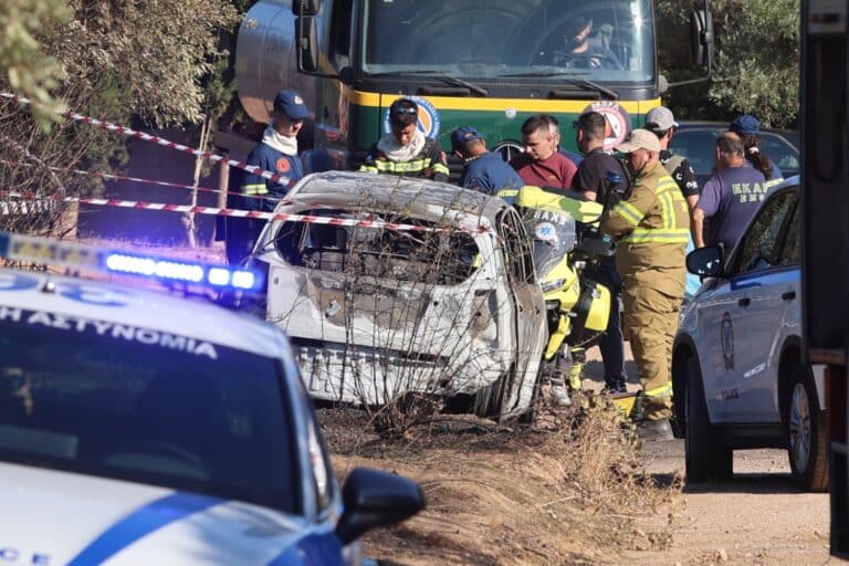 Σπάτα: Ταυτοποιήθηκε ο 48χρονος που βρέθηκε απανθρακωμένος σε αυτοκίνητο – Από το όχημά του ξεκίνησε η φωτιά (βίντεο)