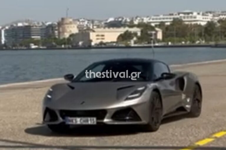 Θεσσαλονίκη: Supercar έτρεχε στο πλακόστρωτο της νέας παραλίας – Οδηγός «ντρίφταρε» στη Μεγάλου Αλεξάνδρου (βίντεο)