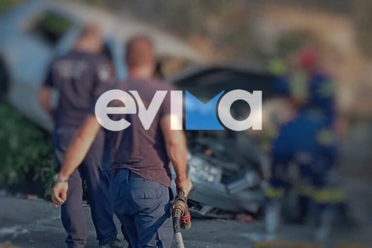 Εύβοια: Σοβαρό τροχαίο με δύο ΙΧ στη Λίμνη – Απεγκλωβίστηκε γυναίκα